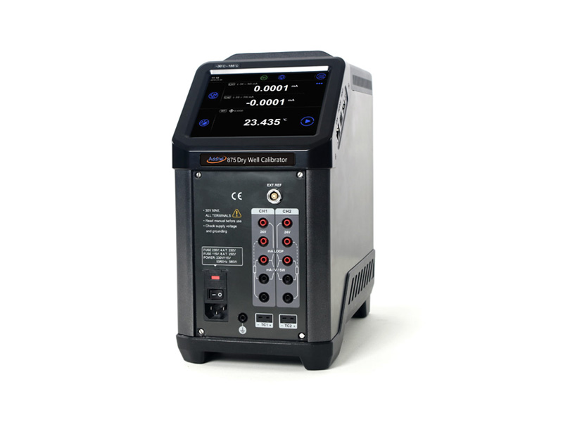Additel Corporation’s new 875 Dry Well Calibrator series