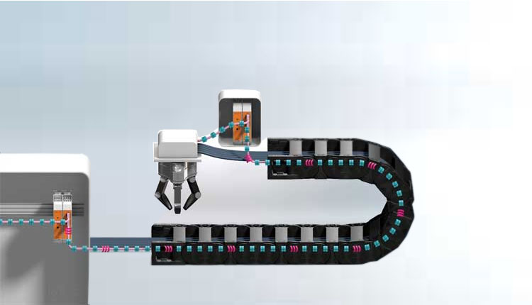igus presents first intelligent bus cable for safe automaion