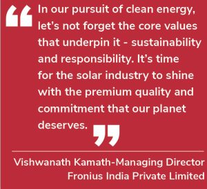 Going Premium in the Solar Industry: A step towards a truly sustainable future